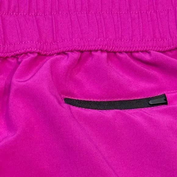 Hurley Women's Fuchsia Athletic Shorts - Picture 7 of 9